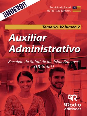 cover image of Auxiliar Administrativo. Servicio de Salud de las Islas Baleares. Temario Volumen 2